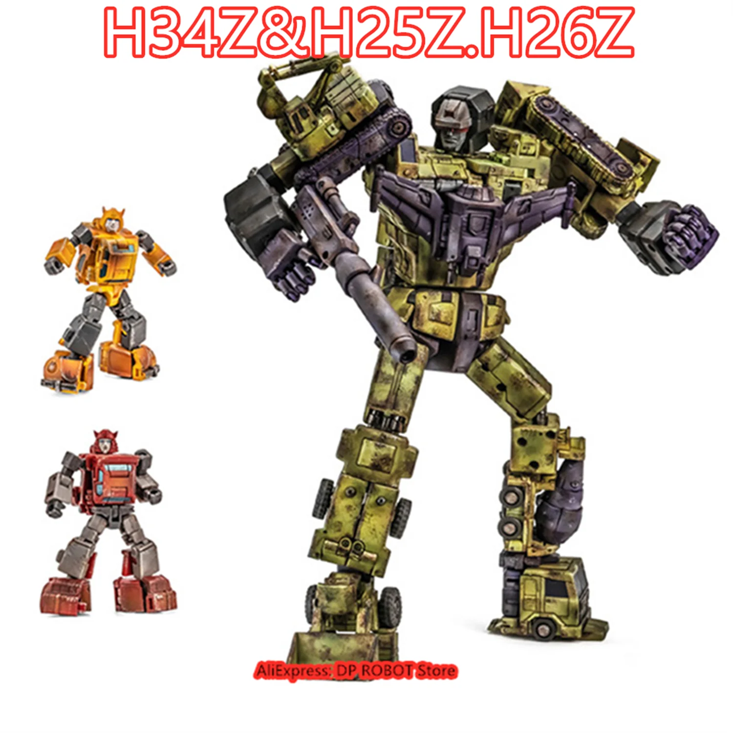 Very Beautiful】NEWAGE NA H34Z H25Z H26Z SET Devastator