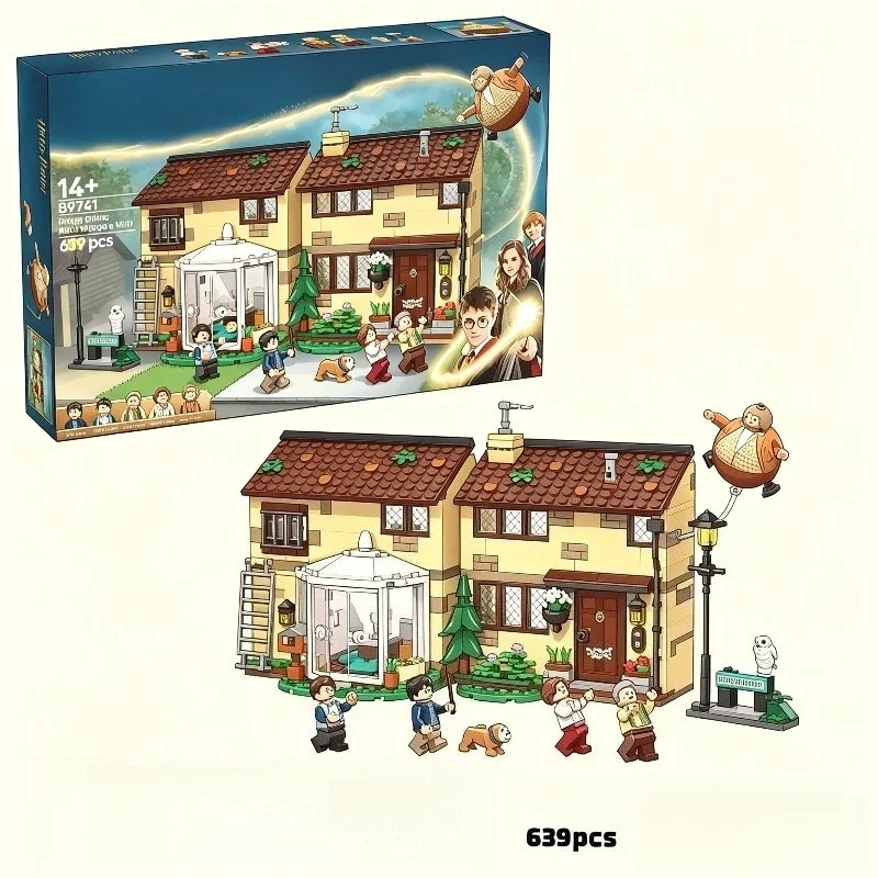 Image of 2026 MOC Magisches Wohnhaus-Baustein-Set DIY Zusammenbaubares Modell Desktop-Display Dekoration Spielzeug für Hobby