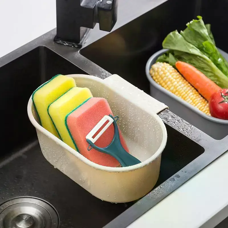 Kitchen Selfstanding Drain Sink Leftover Soup Juice Garbage Filter Storage Basket