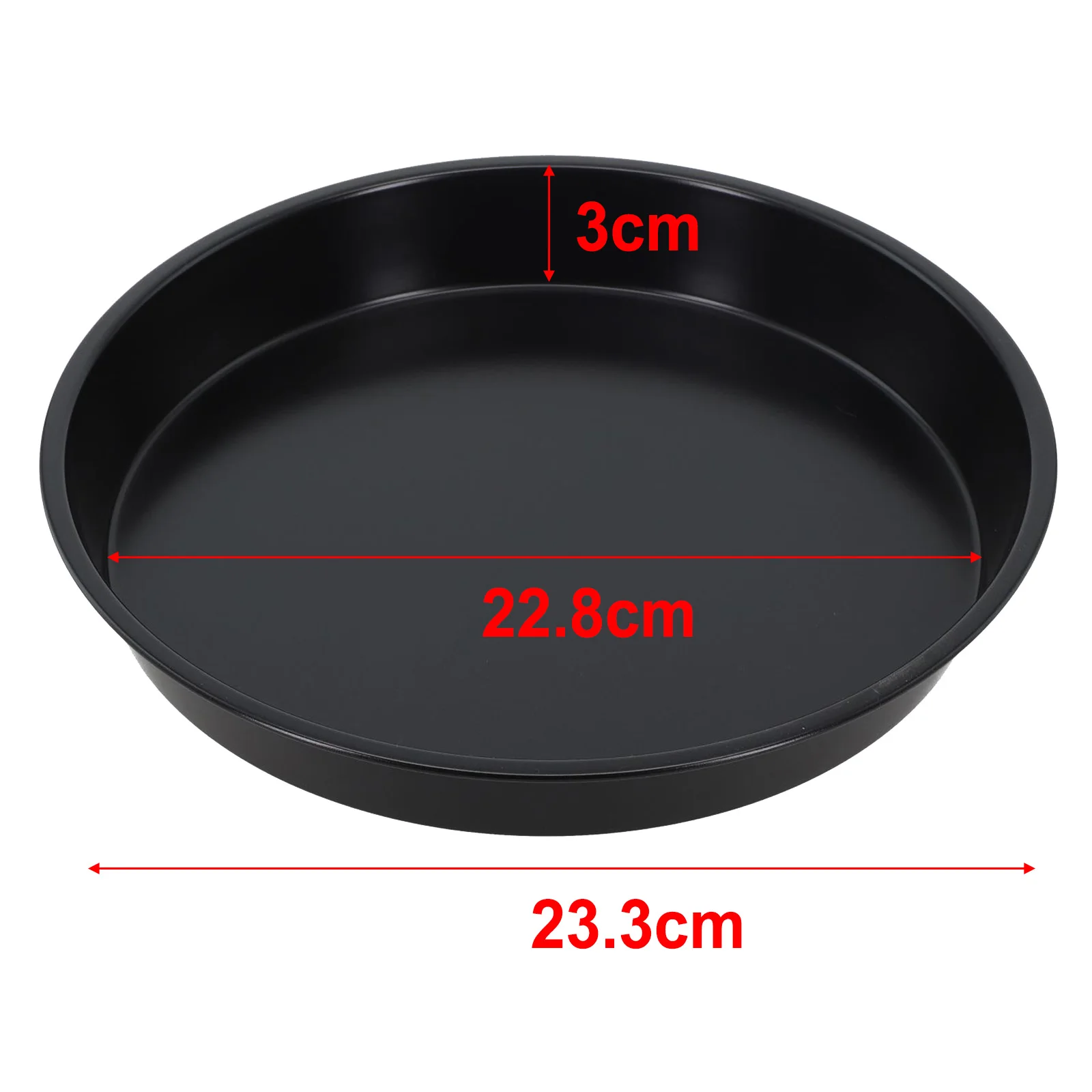 1 Pcs Non Pizza Pan For Home Baking In Microwave Oven Or Standard Oven Supports Crispy Crust And Even Of Proteins