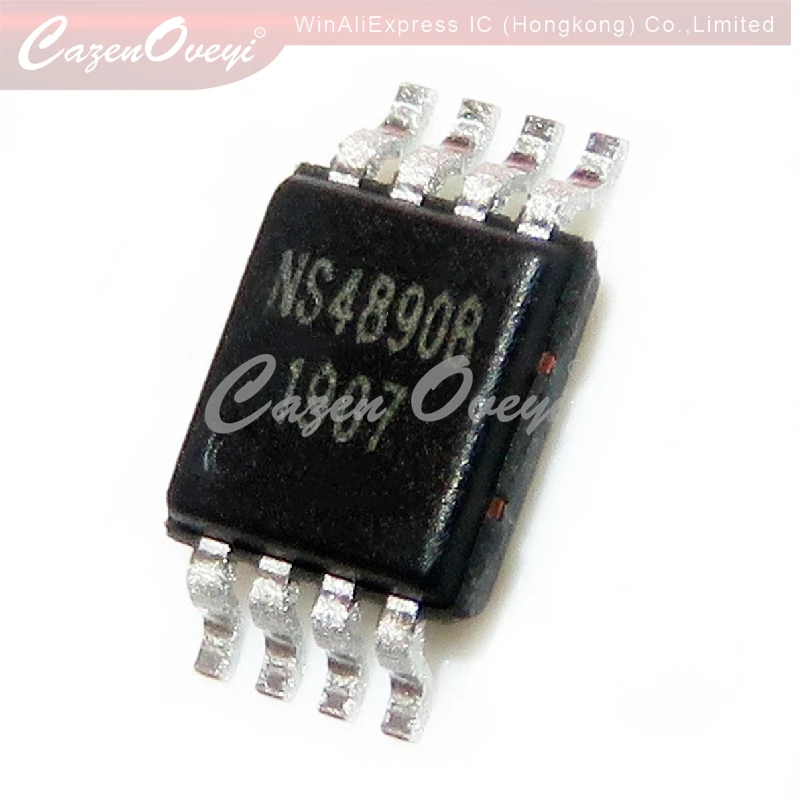 （5pcs）NS4890B NS4890 MCP4921-E/MS 4921E NJM4580V NJM4580 JRC4580 4580 MSSOP-8