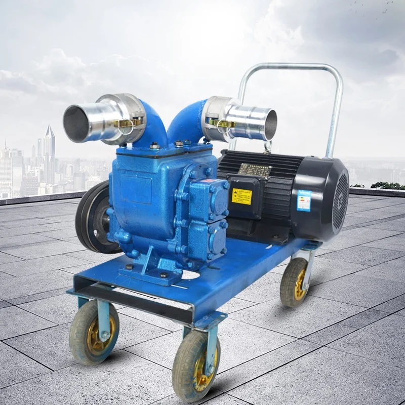 Pompa per acque luride di tipo orizzontale Pompa di aspirazione per fango per liquami con girante per smerigliatrice per pompa automatica a ventosa per fango per acqua sporca