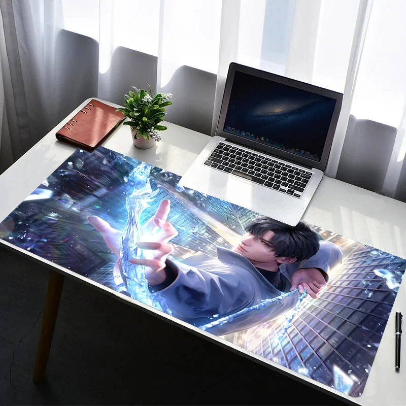 

Mouse Pad Rubber Extended Desktop Mat Laptop Computer Gamer Mousepad Love And Deepspace Zayne PC Gaming Accessories Keyboard Pad