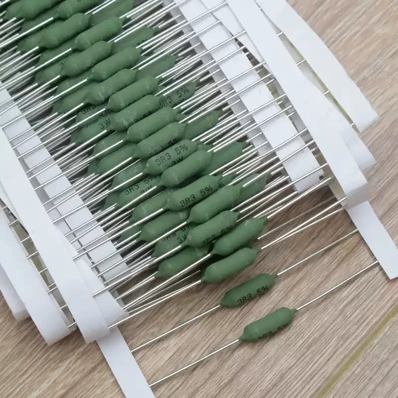 10pcs VISHAY 3W 2.2R 3.3R winding resistor imported original AC03AT0003308JAC00