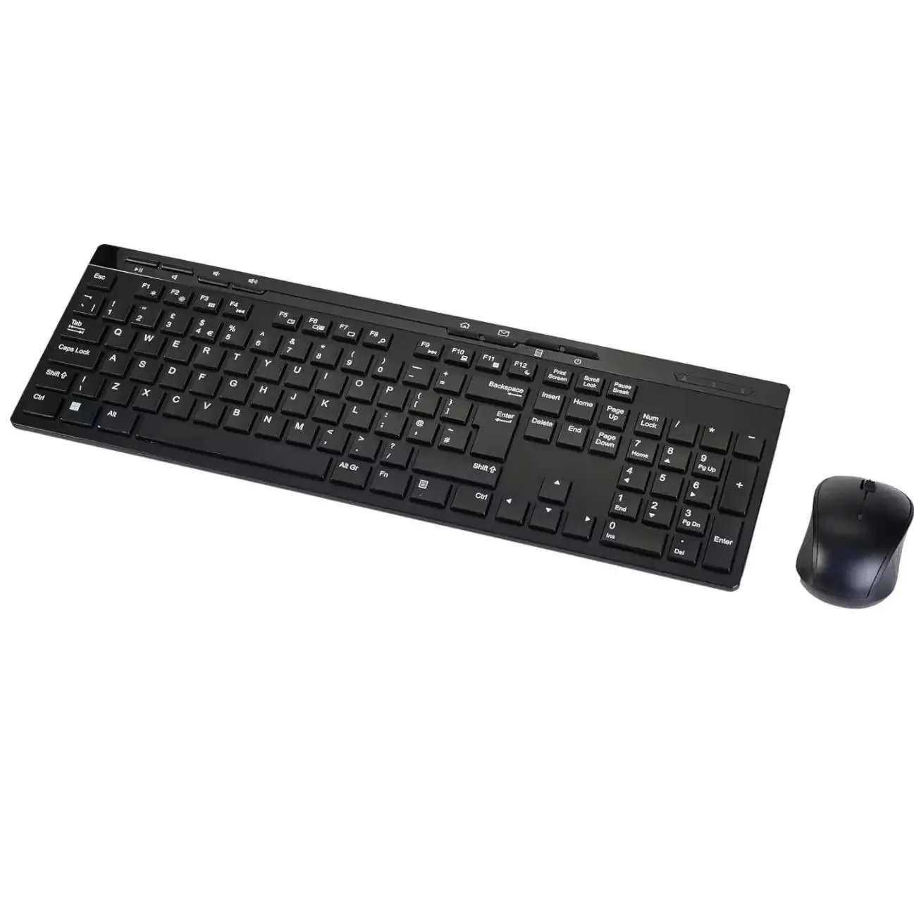 Basics Wireless Keyboard and Mouse Combo: Una Solución Práctica para Usuarios que Necesitan un Teclado sin la Letra Ñ