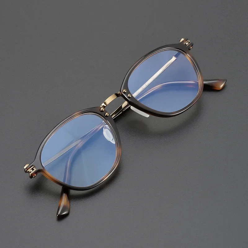 Round Luxury Man Glasses Frame Japan Handmade Titunium Optical Glasses Frame Rlt5917 Women Men Glasses Prescription Frame Shades