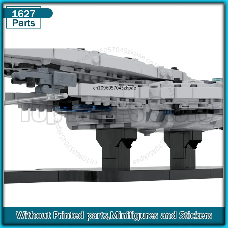 Shadow of Intent MOC بنة عرض سفينة الفضاء مجموعة ألعاب تجميع الأصالة عرض الطوب هدايا عيد الميلاد