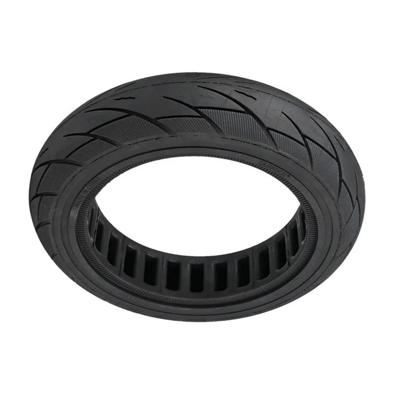 For Ninebot F40 F30 F20 Compatible 10 Inch Honeycomb Rubber Solid Tire Scooter 10X2.125 Airless Anti-Skid Design Black