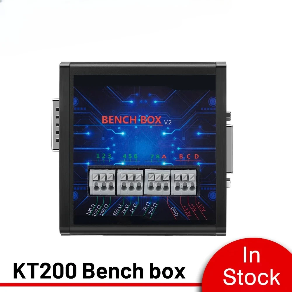 ECUHELP KT200 KT200II Bench Box for ECUHELP KT200 KT200II ECU Programmer Car Truck Tractor Boat Motorbike on Bench