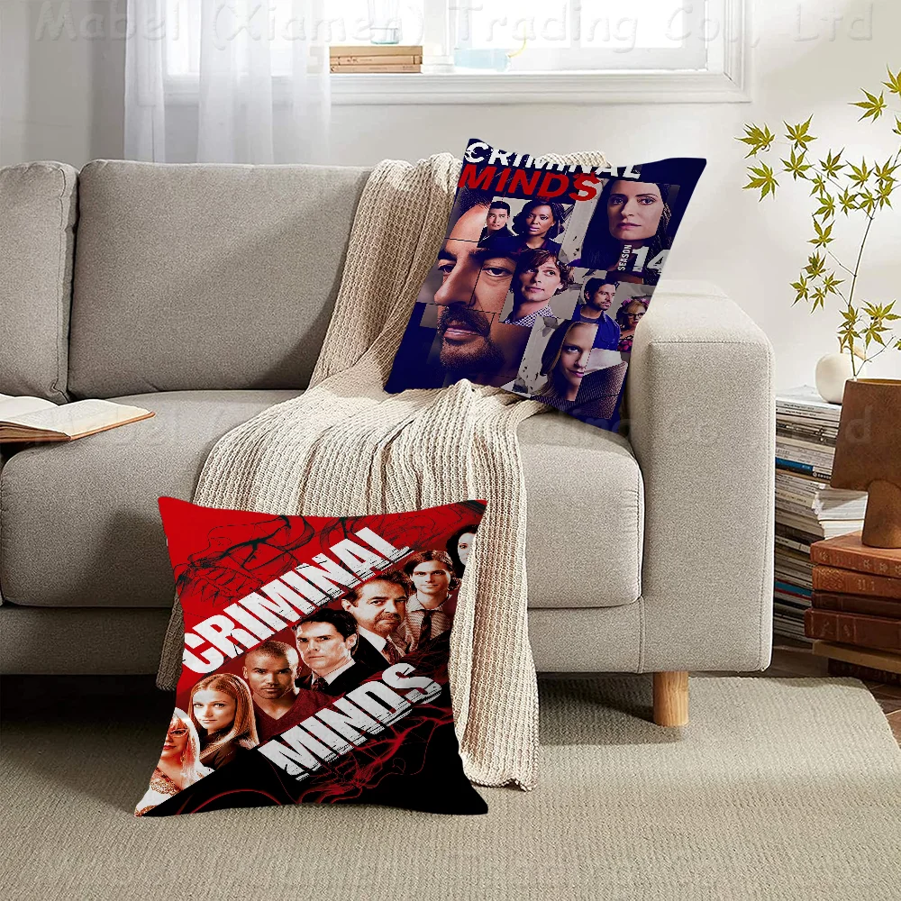 TV Series Criminal Minds Personalized picture text home decorative pillows Household Gifts 45x45cm