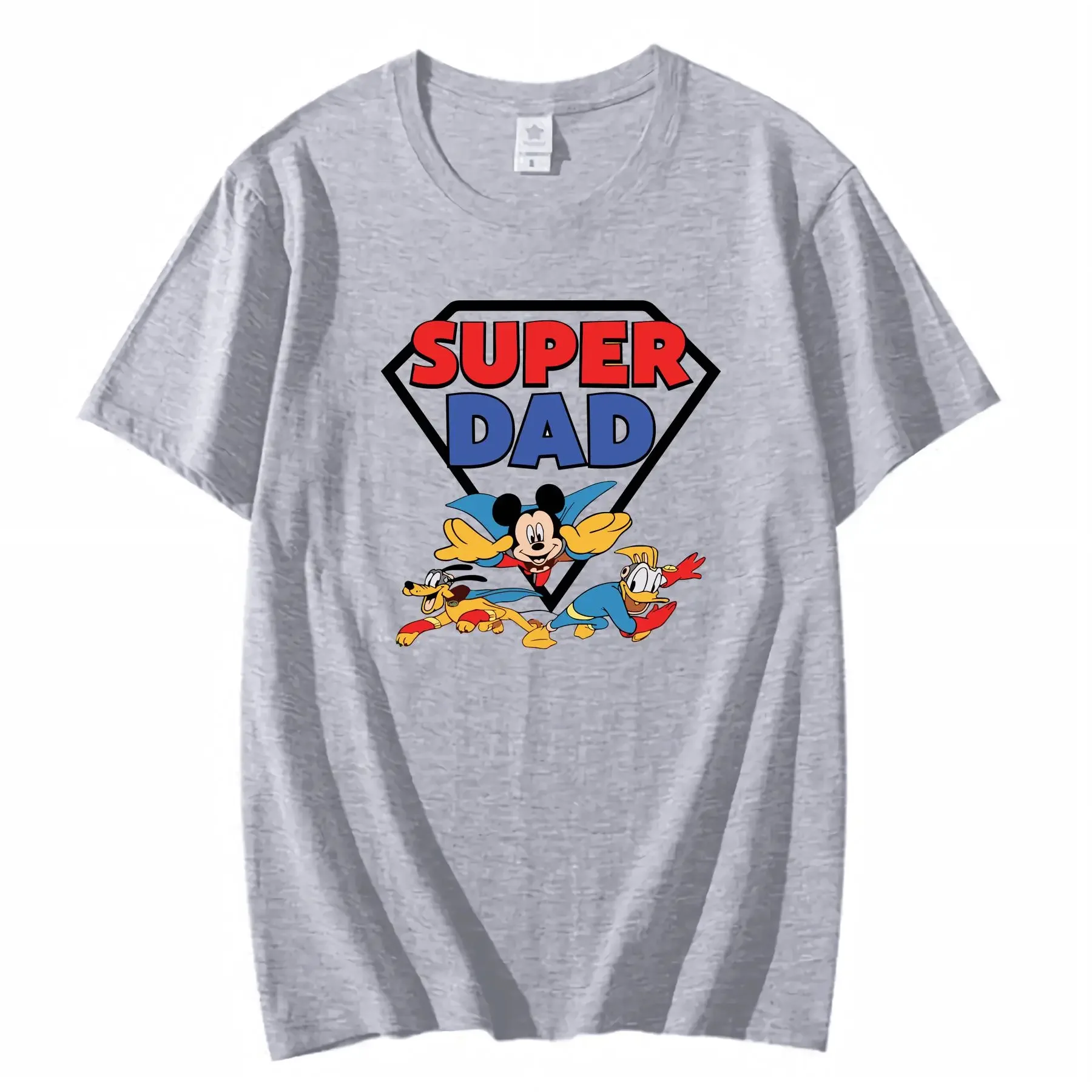 تي شيرت ديزني ميكي دونالد بلوتو 100 قطن للرجال والنساء ملابس غير رسمية مثالية أو ملابس مصممة أوم مغسولة عتيقة #2