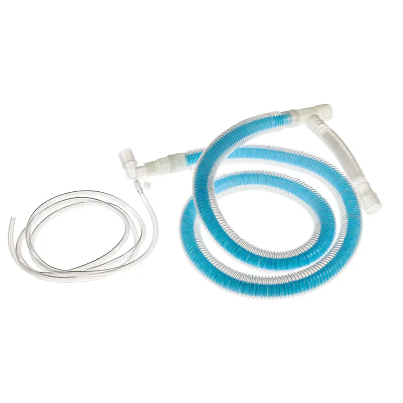 Disposable Veterinary Breathing Circuit-Coaxial Tube With Built-in Gas Sampling Line 1.8m 1piece Animal Clinic Products