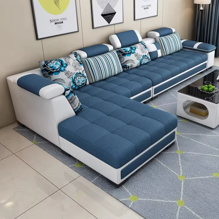

#For Luxury Multifunctional Living Room Fabric Sofa Design Modern Modular Solid Wood Home Furniture Luxury Living Room Sofas*