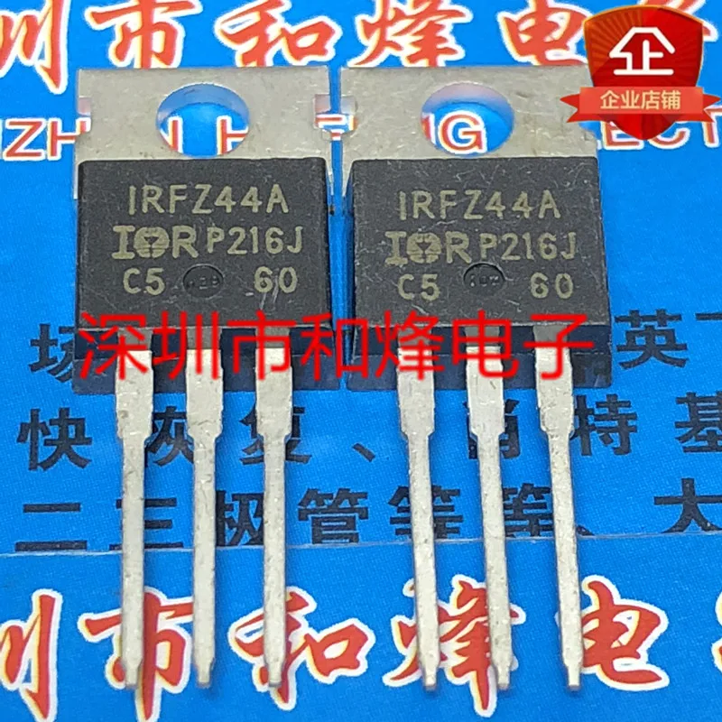 Original 4PCS/ IRFZ44A   TO-220 60V 50A