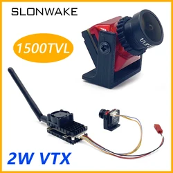 Over 20km range 5.8G FPV Wireles Transmitter 2000mW VTX with CMOS 1500TVL B19 camera support TBS2.1 use for RC Quadcopter Parts