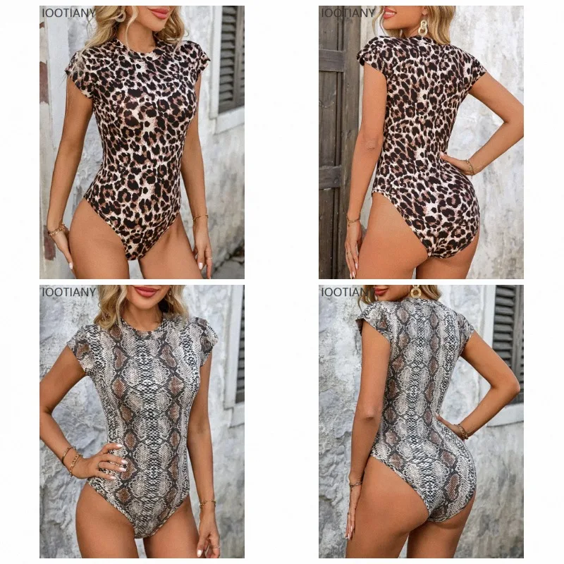 Women's Digital Printing Sexy Swimwear Bodysuit Holiday Festival Party Summer Beach Hot Spring Stage Role Playing Costume Set