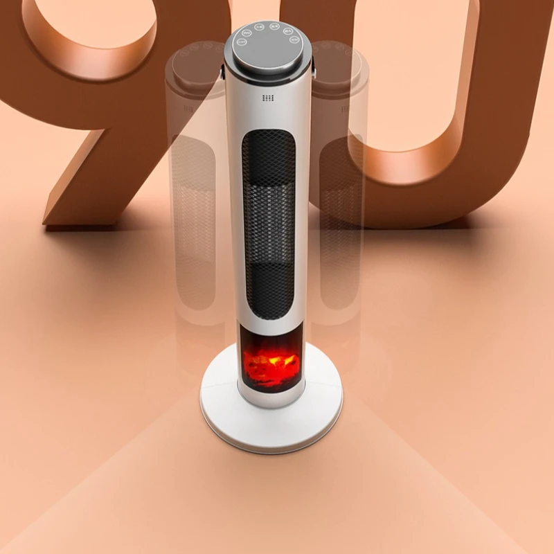 سخان موفر للطاقة من German Bembo، مشعاع كهربائي من السيراميك - مروحة تسخين سريعة محمولة للاستخدام الداخلي للمكتب المنزلي