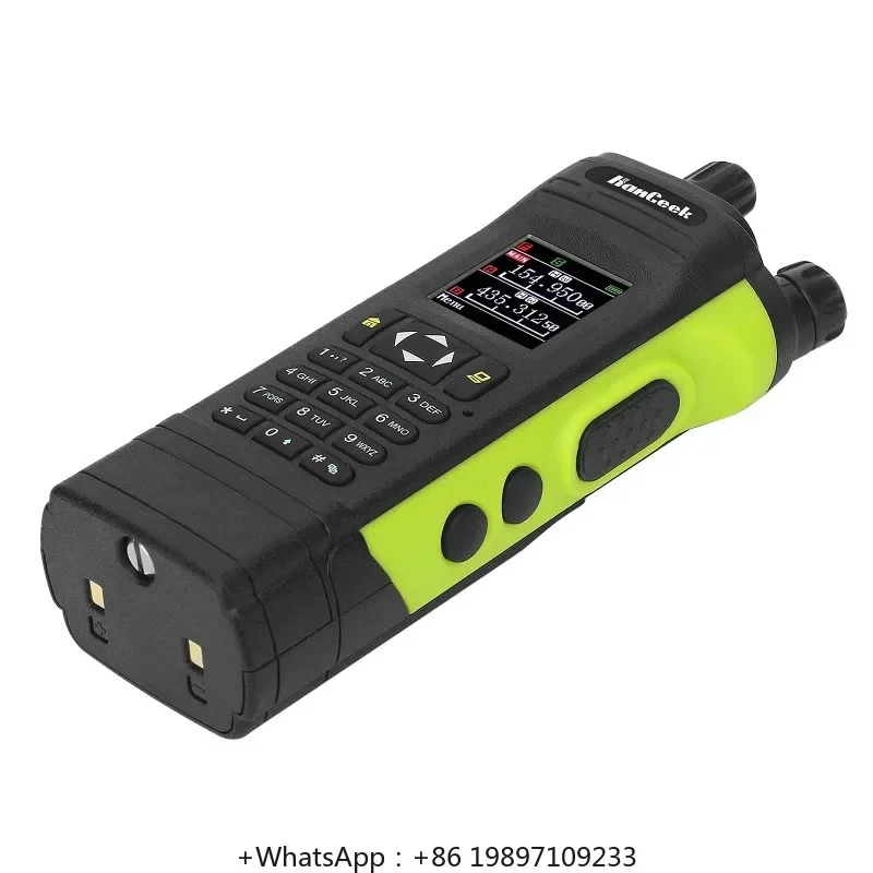 HOT SALE APX-8000 12W Dual Band Radio Dual PTT VHF UHF Handheld SDR Transceiver With Handheld Microphone