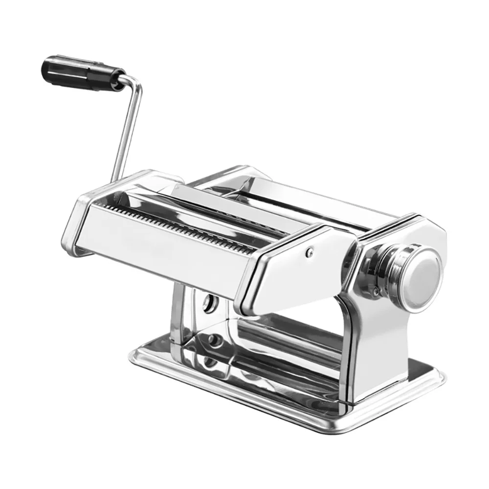 Pasta Maker Machine, Stainless Steel Thickness Settings Noodles Maker, Manual Hand Press, Pasta Making Kitchen Tool Kit