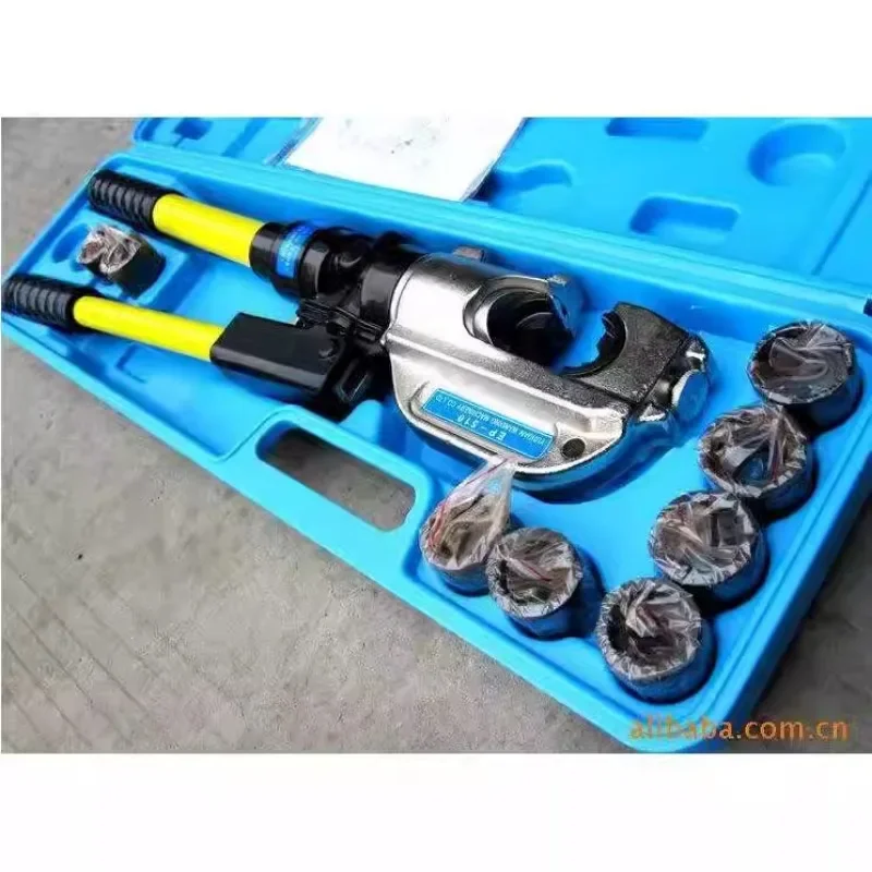 Hydraulic pliers EP-510 wire crimping pliers with safety device, manual hydraulic pliers, high-altitude crimping pliers