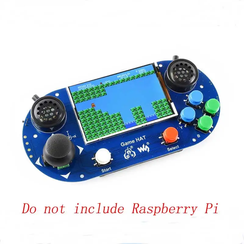 Imagem -04 - Polegada Lcd Compatível com Hdmi Gamepad a Bordo para Raspberry pi 3b Mais 4b Zero w Retropie com Case 3.5