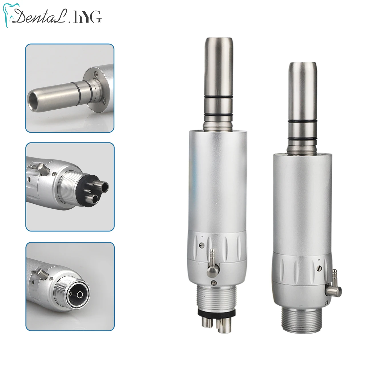 Dental Low Speed Handpiece Dental Lab Contra Angle Straight Micromotor Polishing Air Turbine Handpiece E-type Push Button