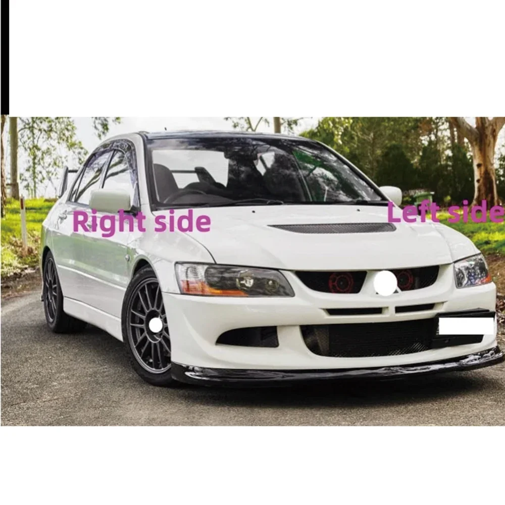 HTTCY or Mitsubishi Evolution EVO 9 generations IX CT9A 2004 2005 2006 Car Headlight Shell Transparent Lampshade Headlamp Cover