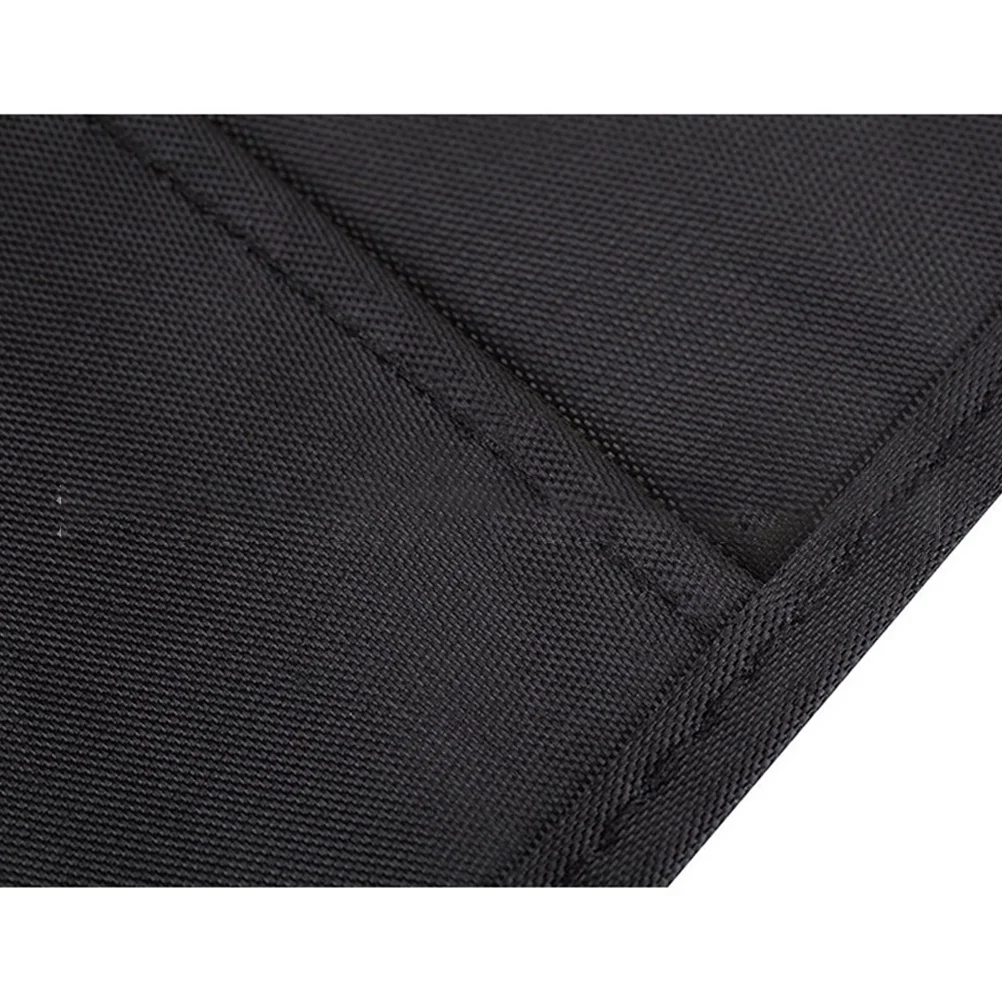 

Black Oxford Cloth Wall Hanging Storage Bag 10-Layer Organizer for Files Documents Classroom Office Dorm Room Document Holder