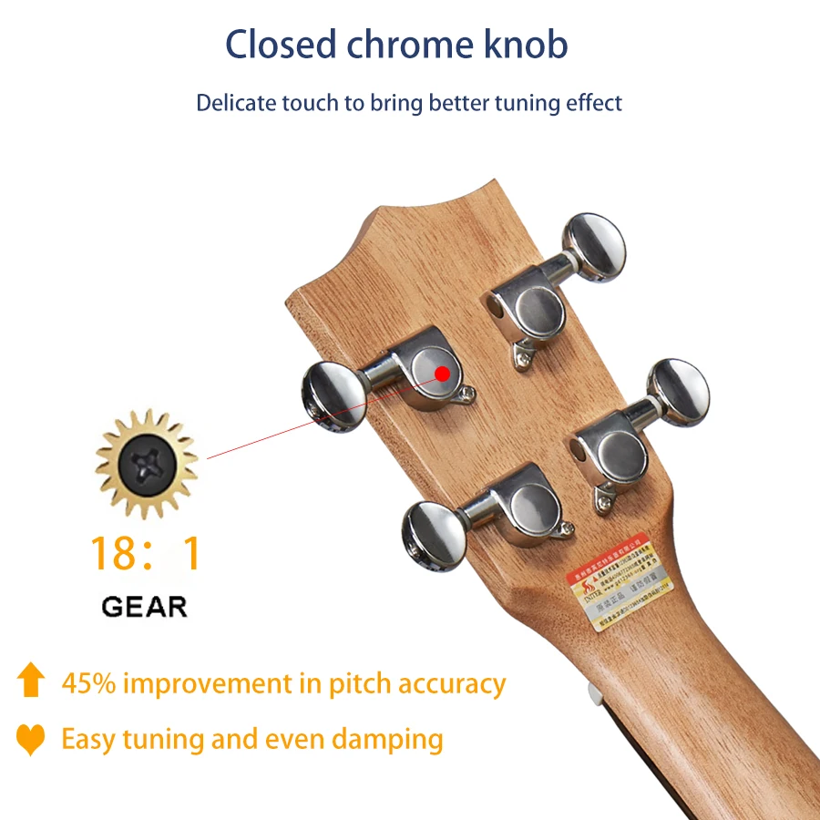 INITER Alta Qualidade 21/23/26 polegada sapele ukulele concerto ukelele guitarra Adequado para iniciante IUC-100