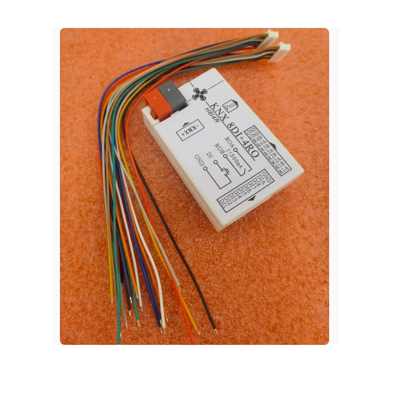 

KNX dry contact output module dry contact motor dry contact curtain KNX small relay H8I4R