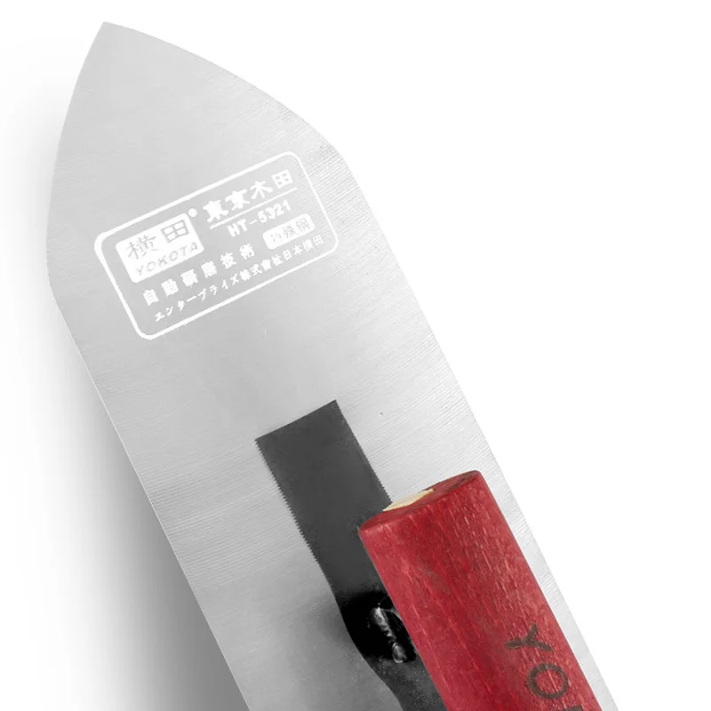 30cm Sharp Trowel SK5 Stainless Steel Thickened Trowel for Applying Cement Mortar on Walls