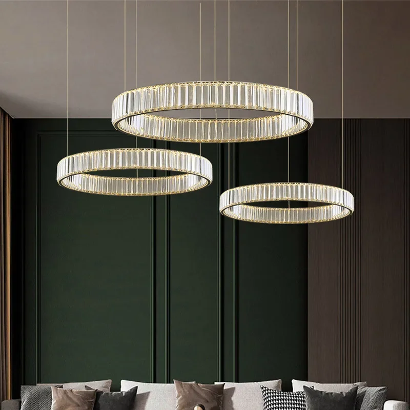 

Modern Chandelier Crystal Gold Chrome Led Luxury Chandelier for Living Dining Room Kitchen Light Fixtures Indoor Lighting