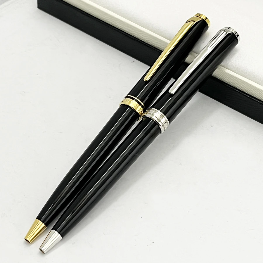 

Luxury MB Cruise Pix Rollerball Pen Black & Blue & Orange Resin Office School Stationery Writing Smooth Ballpoint Pens