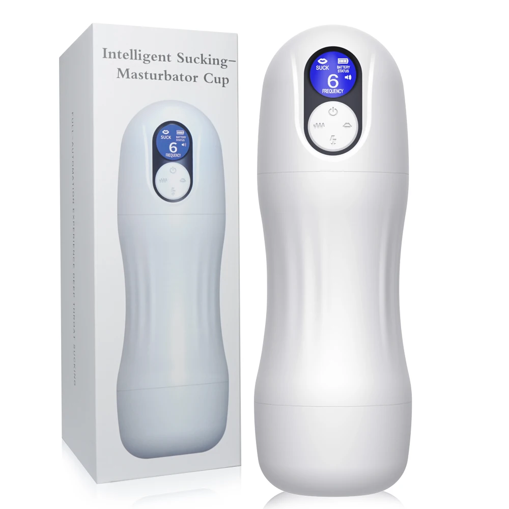 Masturbador de sucção a vácuo automático para homens pênis exercício massagem brinquedo 5 velocidade sugar vibração masturbador copo adulto sexo produto