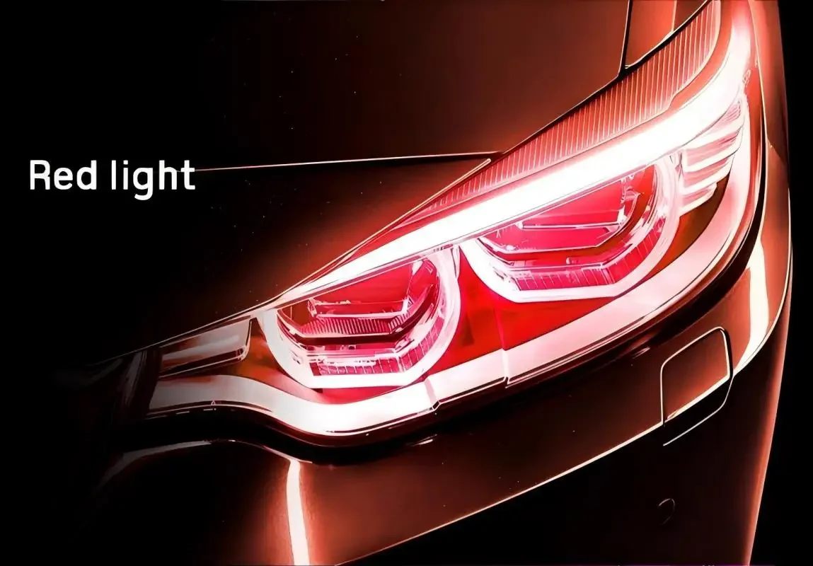 

Flexible Led Light Strip Kit For Headlight Decorative Day time Running Lights Tube Car LED White and Turn Signal Yellow for car