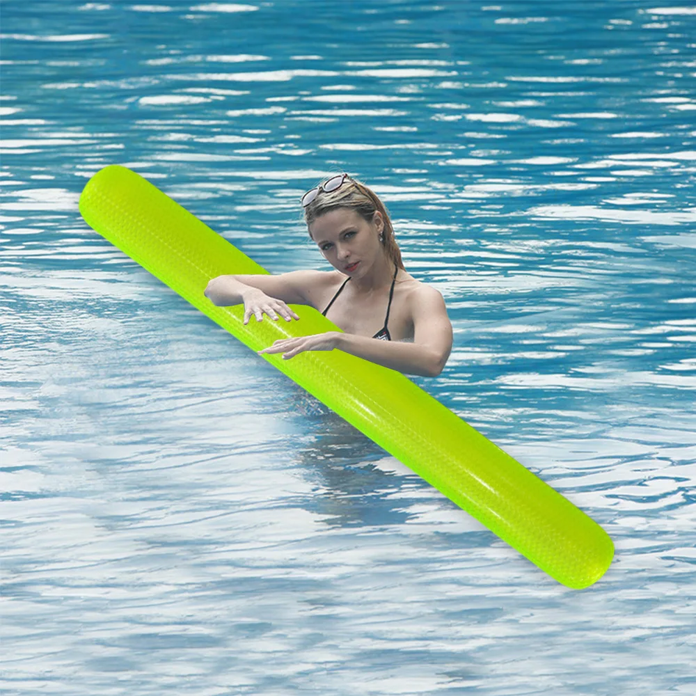1pc Pvc Inflatable Hollow Floating Buoyancy Stick For Swimming Pool Toys, Suitable For Swimming Pool Beach Parties