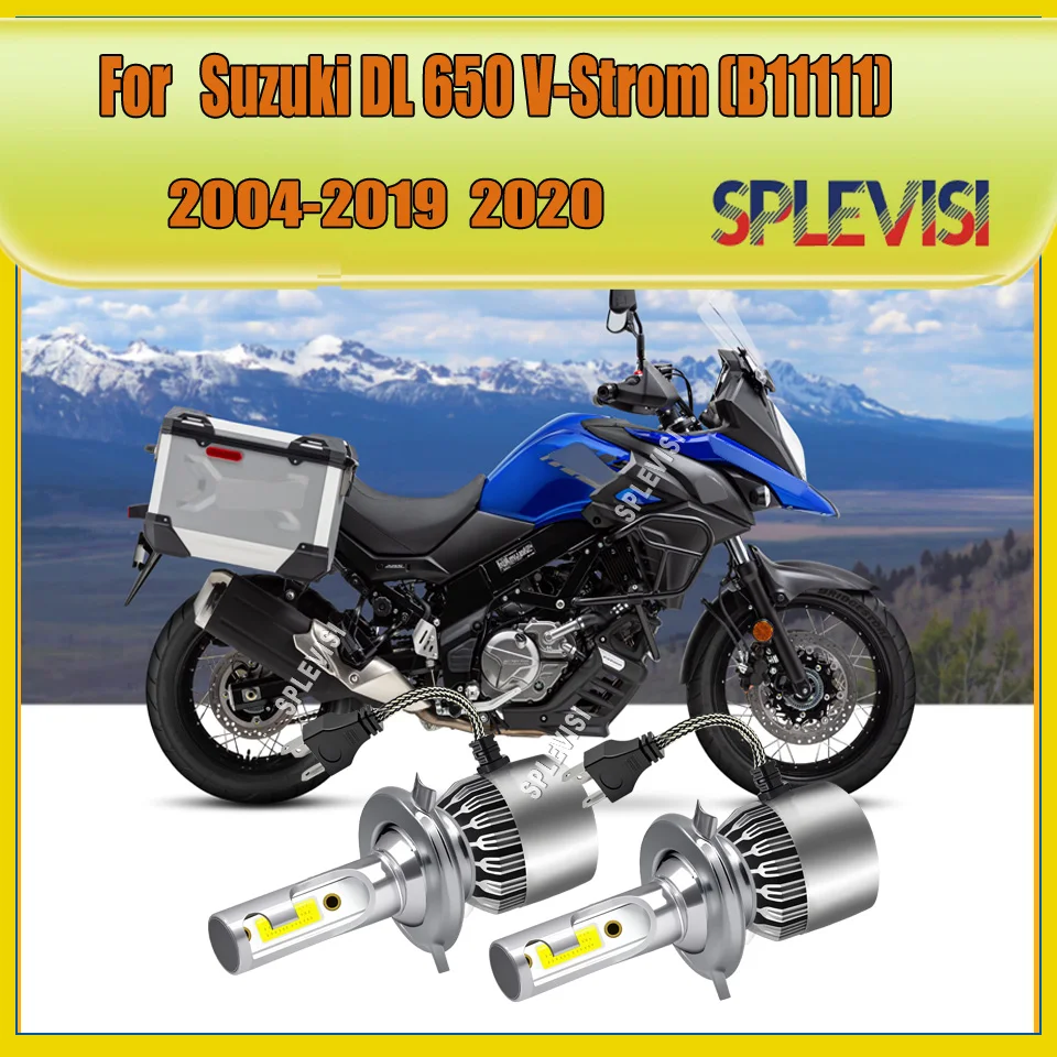 

H4 9003 LED Motorcycle Headlight -Waterproof & Shatterproof Design For Suzuki DL 650 V-Strom (B11111) 2004 2005 2006 2007 -2020