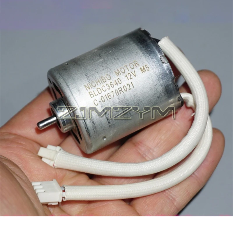 BLDC3640 Low Speed High Torque 12V Brushless Motor, Magnetic Inner Rotor Brushless Motor, Front & Rear Ball Bearings, with Hall