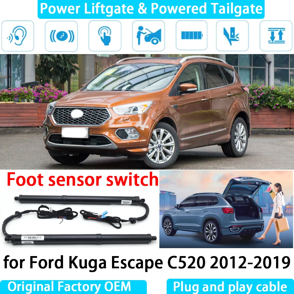 

for Ford Kuga Escape C520 2012-2019 Automatic Electric Power Liftgate Powered Tailgate Strut Tail Gate Lift System