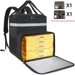 50L Extra Large Thermal Food Bag Cooler Bag Refrigerator Box Fresh Keeping Food Delivery Backpack Insulated Cool Bag