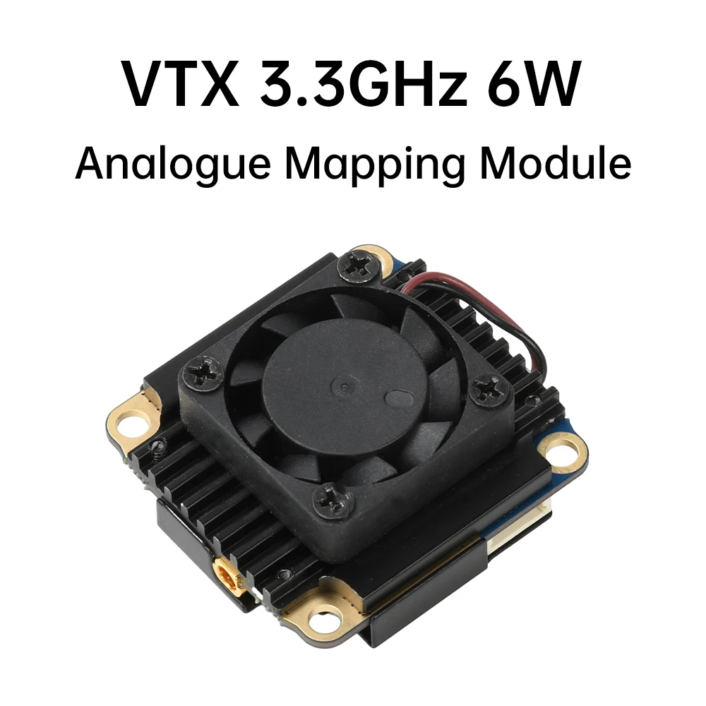 16CH 3GHz 4W 6W VTX/VRX ワイヤレスオーディオ/ビデオトランスミッターとレシーバー FPV RC レーシングドローンゴーグル用アナログマッピングモジュール
