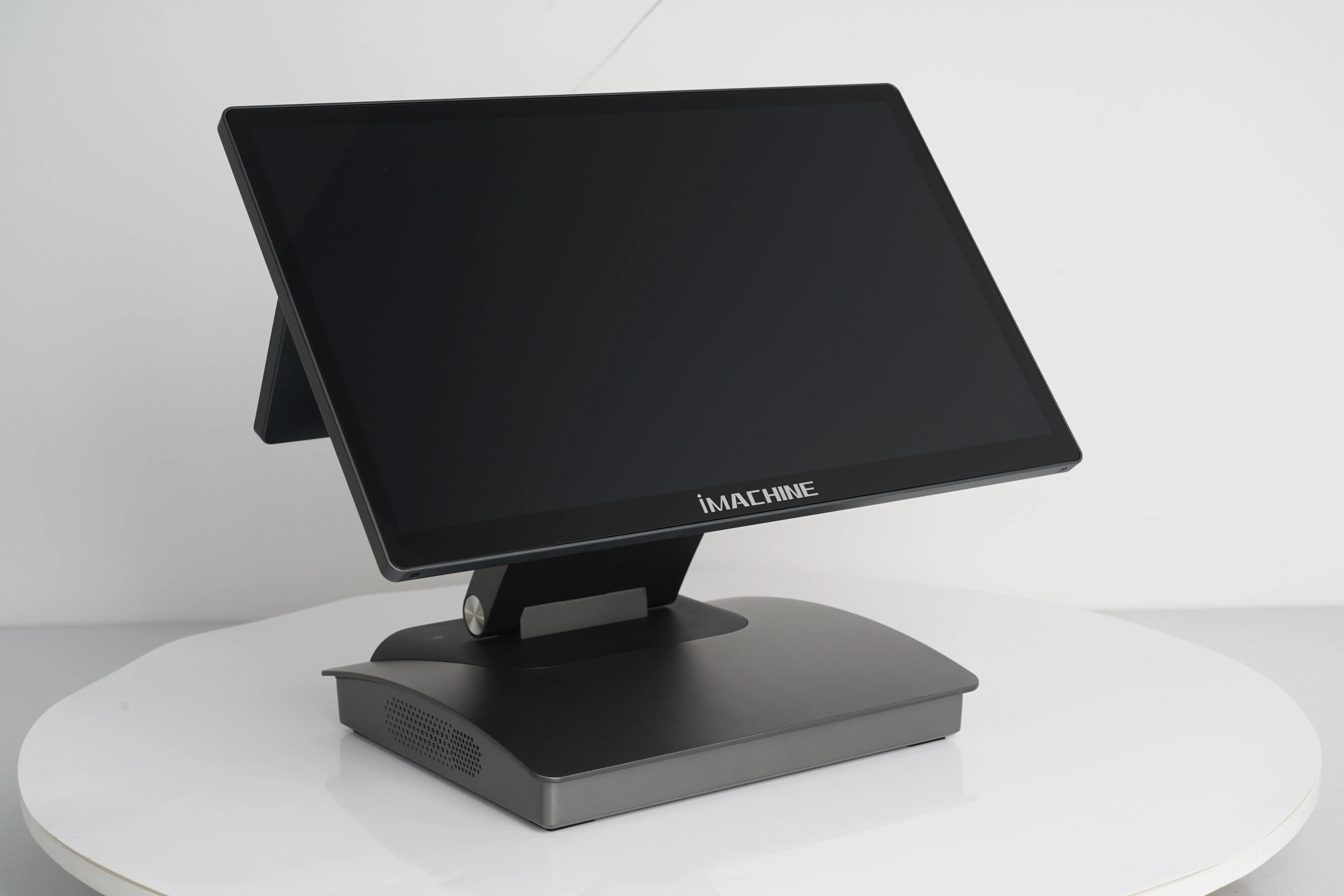 Touchscreen Android 13 RK3568 Terminale Pos Desktop 15.6'' +10.1'' Doppio schermo Smart Ristorante Ordinazione con sistemi POS BT WIFI