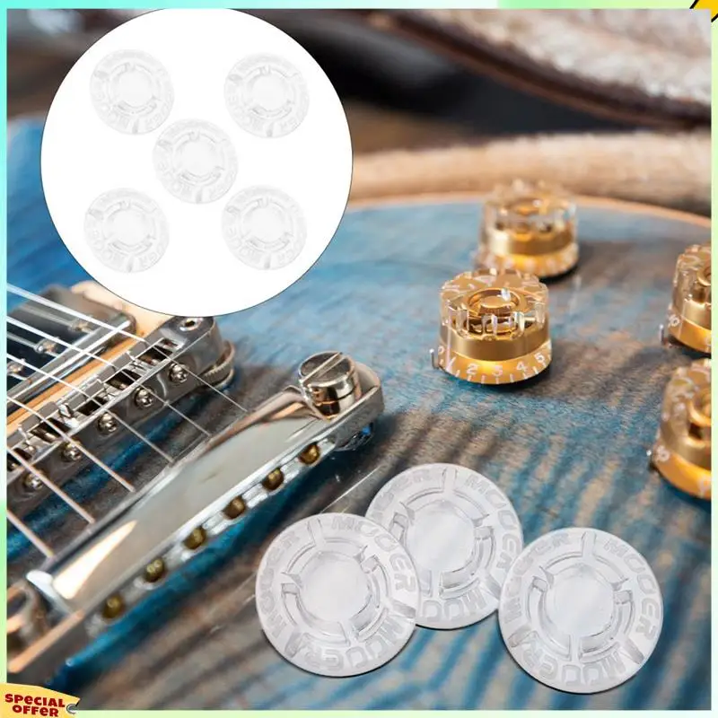 

TURE MOOER 30Pcs Mushroom Guitar Effect Pedal Foot Nail Cap Amplifiers Foot Switch Guitar Pedal Knob Protector
