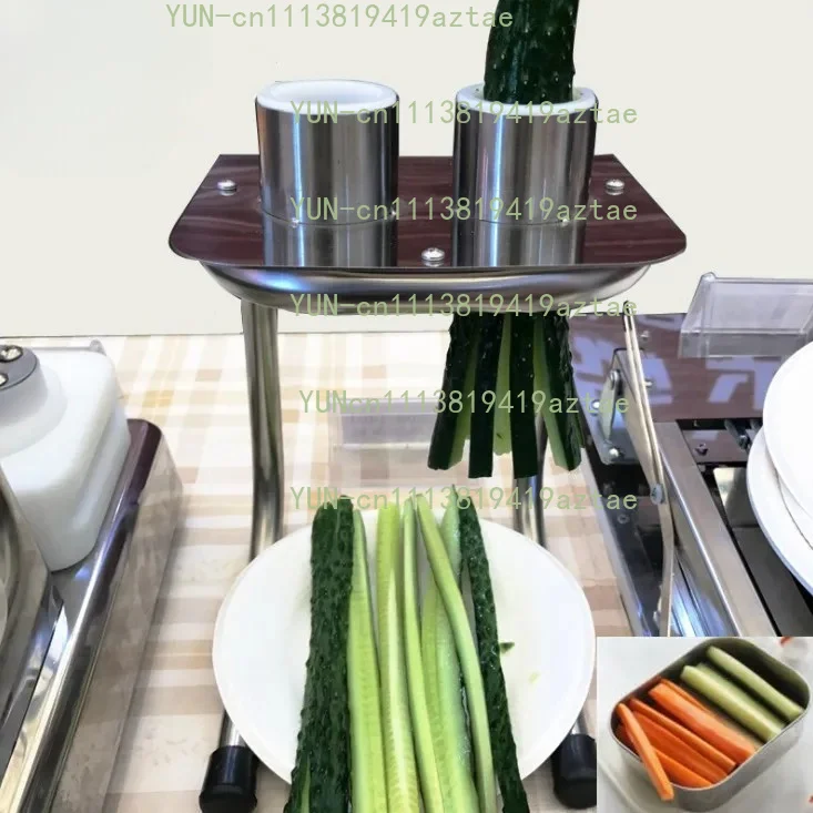 Manual cucumber strips cutting machine carrot strips cutter vegetable cutter cucumber cutter radish chopper for Korean sushi