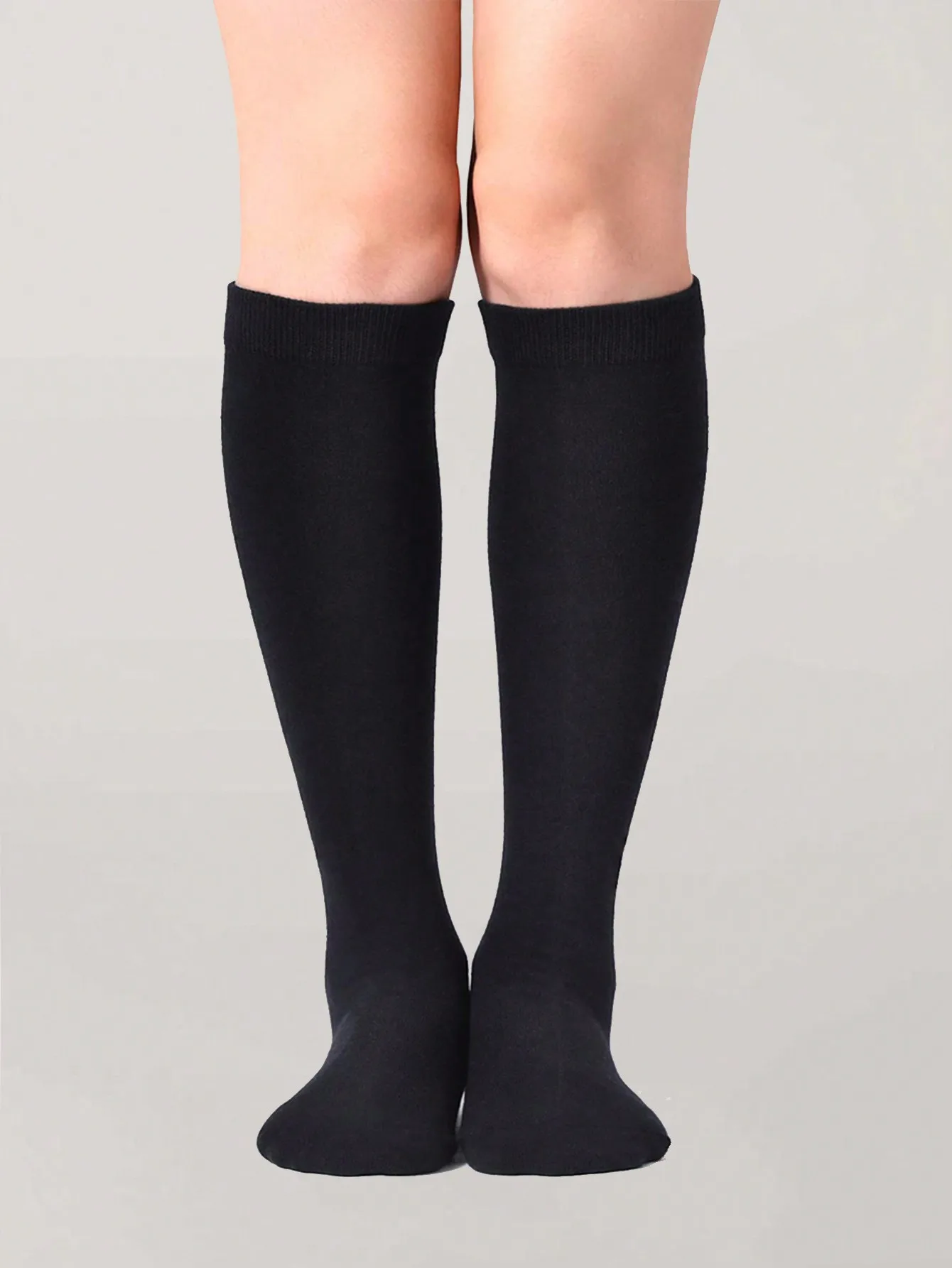 

1Pairs Women Over-The-Knee Socks, Outdoor Sports Socks, Casual Striped Socks, Comfortable & Warm
