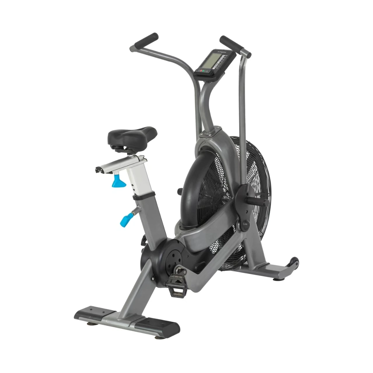 High-quality commercial foldable vertical exercise bike air fan for home gym indoor fitness equipment