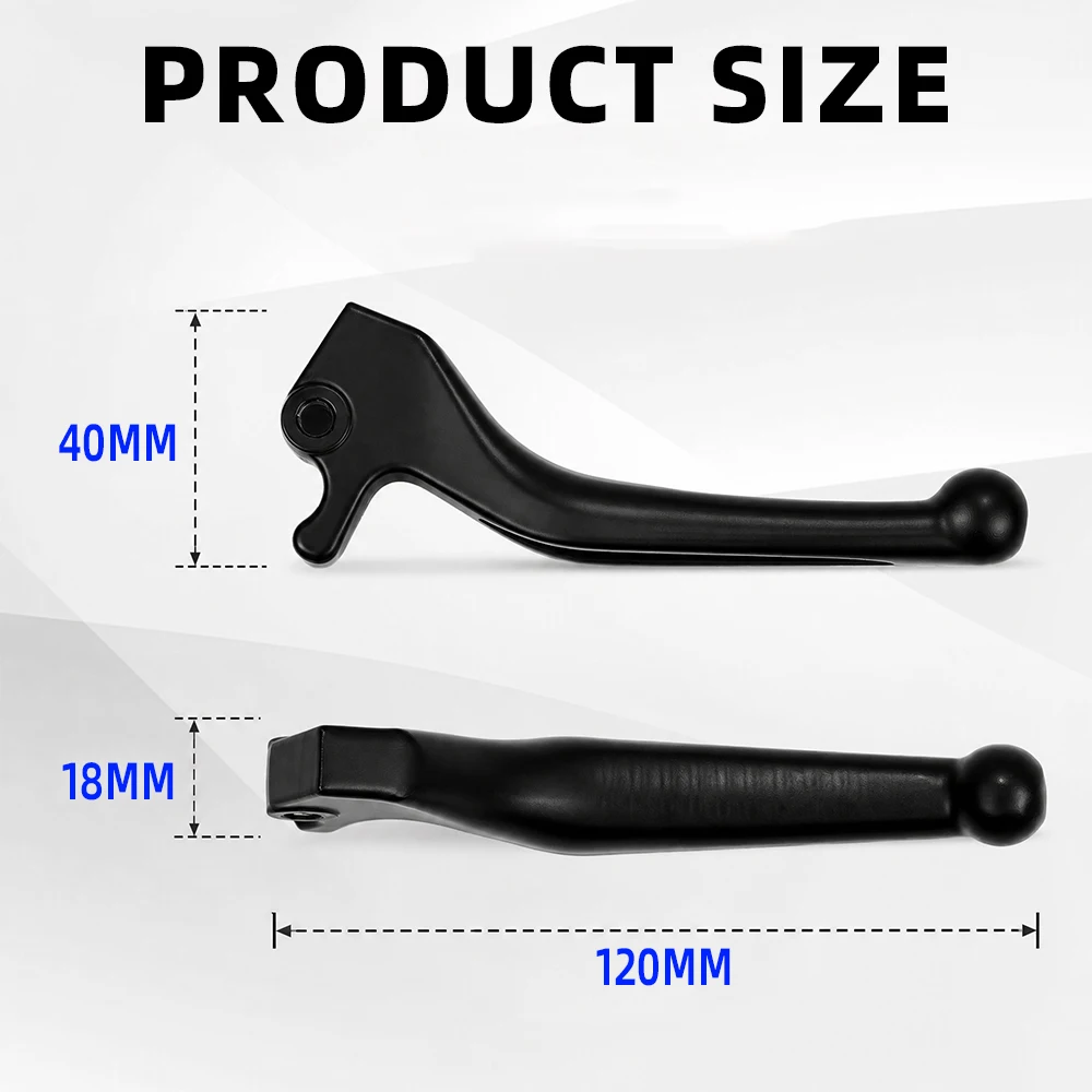 For Ridstar Q20 Brake Lever Universal Left Right Motorcycles Handlebar Clutch Lever Handles Electric Bike E-bikes CNC Aluminum