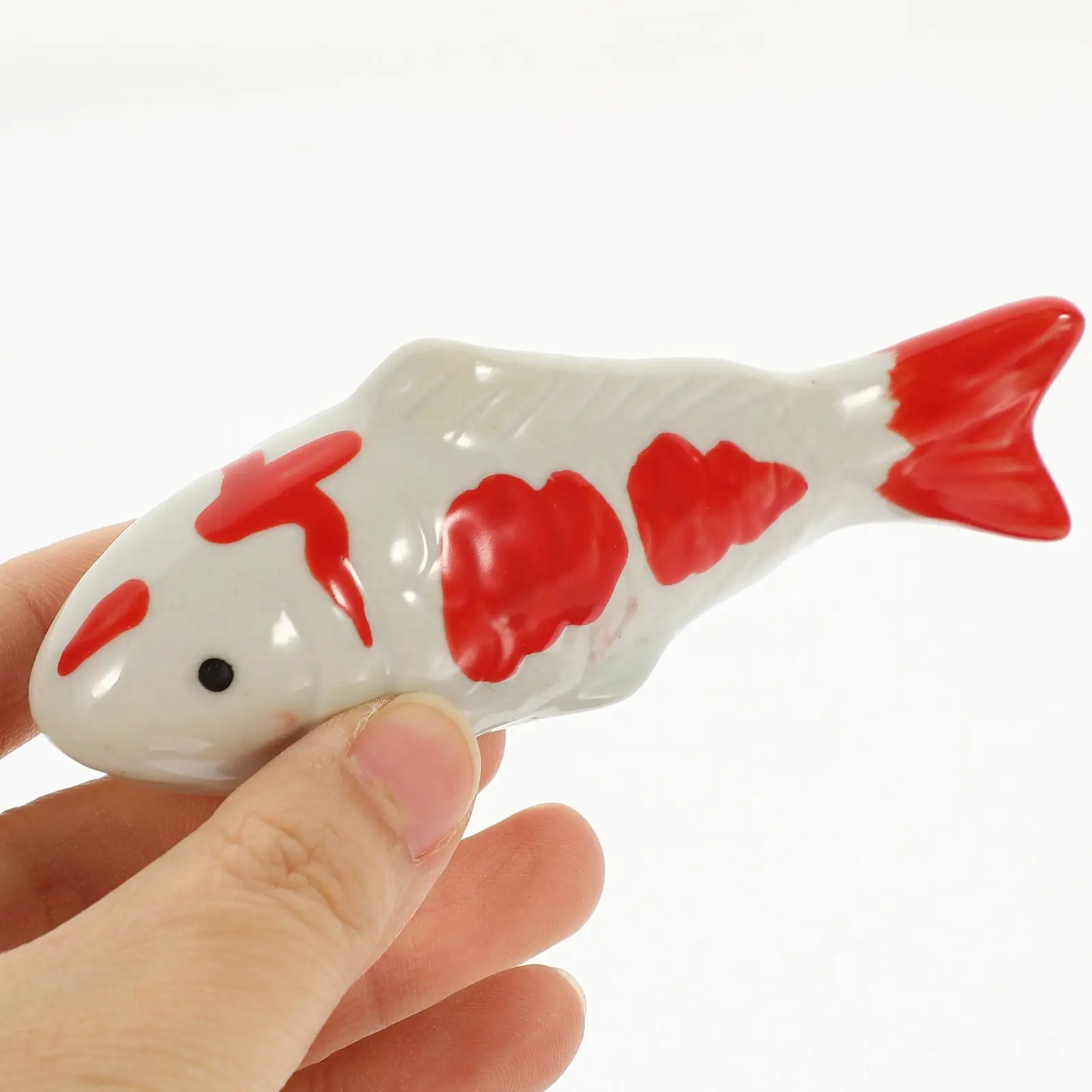 

3 Pcs Ceramic Ball Decoration Floating Koi Fish Aquarium Ornament Figurines Toys