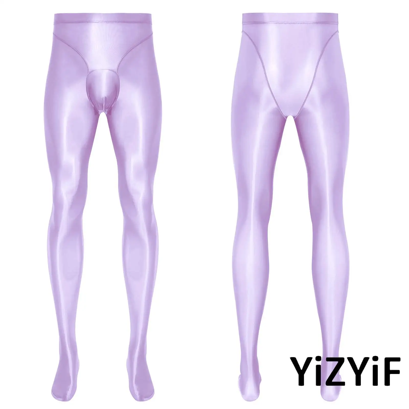 

Мужские глянцевые сексуальные эластичные компрессионные колготки с высокой талией, Клубная одежда, леггинсы с выпуклым мешочком, эластичные колготки для ночного клуба, бара