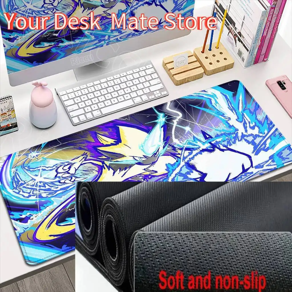 

Крутой XXL множественный милый коврик для мыши с изображением эльфа, большой резиновый коврик для клавиатуры, нескользящий игровой коврик для мыши, ковер для ноутбука, ПК, Kawaii P-Pokemons, коврик для мыши